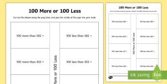 KS2 More or Less Number and Place Value Maths Resources