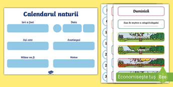 Calendarul naturii - Ciclul Primar - România