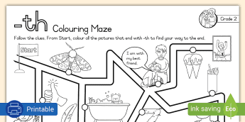 Maze Colouring Pages | twinkl.ca