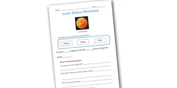 Astronomy Worksheet • Twinkl.com.au