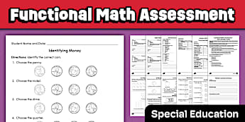 Functional Math Lessons Functional Math Worksheets | Special Education | Twinkl