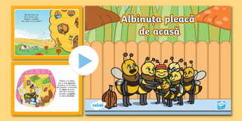 Albinuța pleacă de acasă – Poveste dezvoltarea limbajului