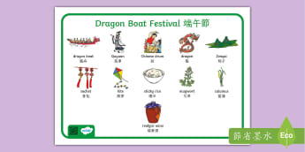 Dragon Boat Festival Reading Passage 1st Grade