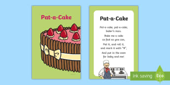 Pat-a-Cake [SONG] | Nursery Rhymes Sing-Along - YouTube