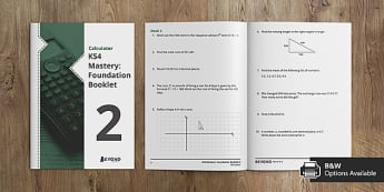 Gcse Maths Foundation Revision Booklet Ks4 Maths