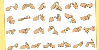 Alphabet - New Zealand Sign Language - Years 3 - 4 - NZ