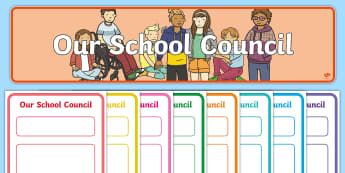 School Clubs & Council - KS1 - Twinkl