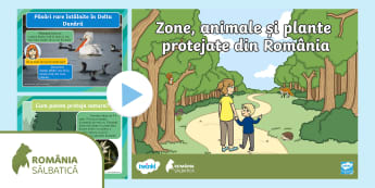 Zone, animale și plante protejate – Prezentare PowerPoint