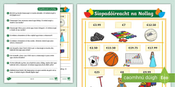 Gaeilge Christmas Shopping