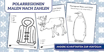 Malen nach Zahlen für Kinder: Bilder zum Ausdrucken