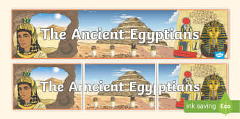 Ancient Egypt Displays, Key Vocabulary and Timelines