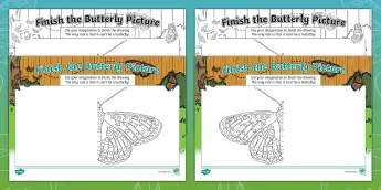 Butterfly Worksheets | twinkl.co.uk