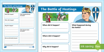 The Battle of Hastings Primary Resources - Twinkl