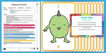 EYFS Monster Spots Finger Gym Plan and Resource Pack - Early Years, finger gym, funky fingers, Physical development, fine motor skills.