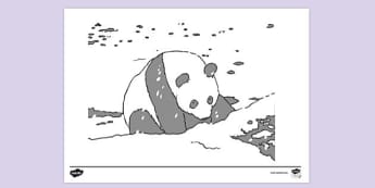 Free Red Panda Colouring Colouring Sheets