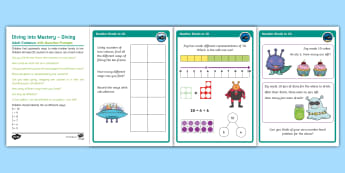 100+ Number Bonds of 10 Worksheets - Primary Resources - KS1