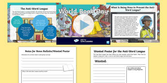 LKS2 BBC Teach Live Lesson World Book Day Activity Pack