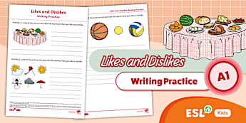 Expressing Likes And Dislikes Preferences Worksheets PDF Expressing Likes And Dislikes Preferences Worksheets PDF