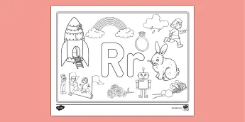 Coloring Page Kindergarten • Twinkl.com
