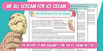 Ice Cream History in New Zealand