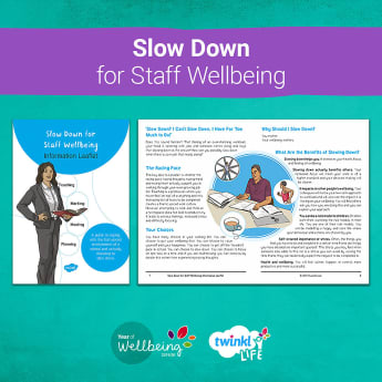 Staff Wellbeing Resources - Twinkl Wellbeing - Twinkl