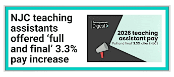 What a 3.3% increase would mean for teaching assistant pay in 2026