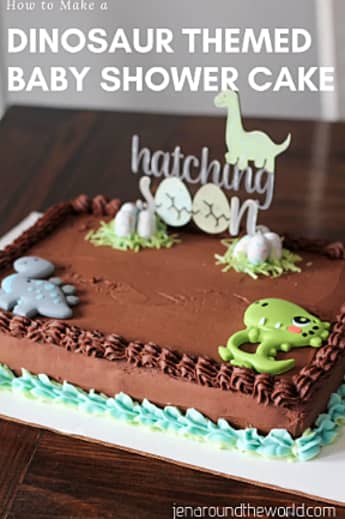 48 Dinosaur Decorations- Fun Edible Cake Decorations