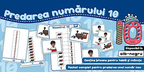 Numarul 10 Învățăm să numărăm: Numărul 10 – Prezentare PowerPoint