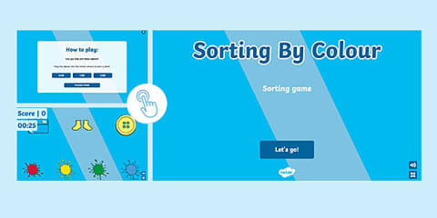 Instrument Families Interactive Sorting Game