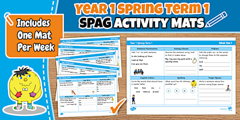 Year 2 Spring Term 1 SPaG Activity Mats