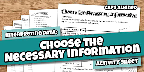 Grade 5 Maths - Data Handling - Worksheet: Interpret Pie Chart Data ...