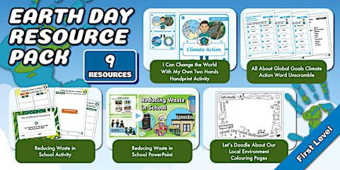 Earth Day Second Level Resource Pack