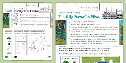 Grade 5 - Robotics and Coding - Term 1 - Coding - Worksheet ...