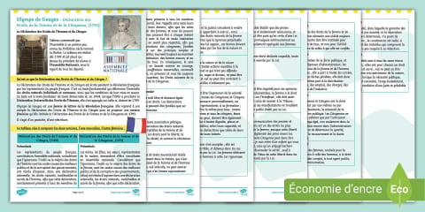 Carte d'identité d'Olympe de Gouges