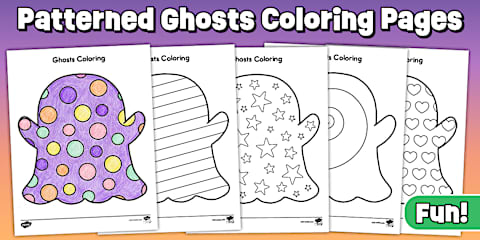 Halloween Color by Letter for K-2nd Grade