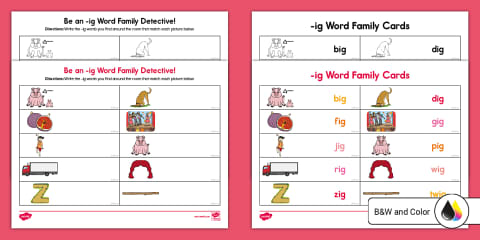 -un Word Family Read and Write the Room Activity for K-1st Grade