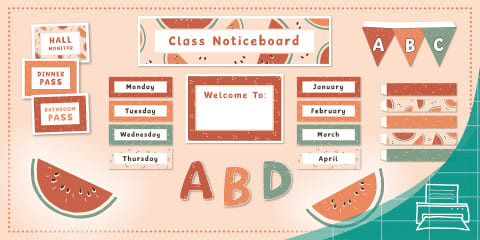 Classroom Display Pack | Classroom Organisation | Winter Trees