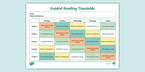 Reading Rotations - Read to Self