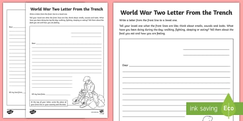 KS2 Second World War Handwriting Practice Booklet