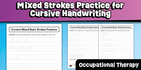 Cursive Letter Join Targeted Practice | Undercurve Joins