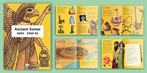 Ancient Sumer Timeline Posters