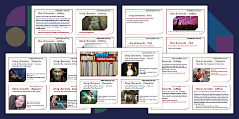 Comprehension Story Map for 6th-8th Grade