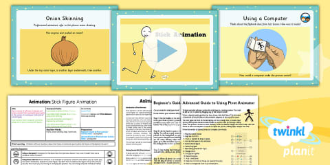 Computing: Animation: Stop Motion Animation Year 4 Lesson Pack 5