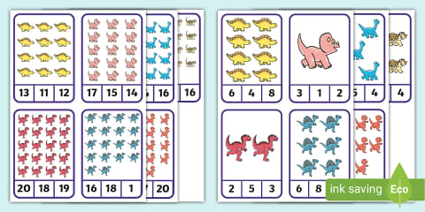 Penguins Peg Counting Numbers to 20
