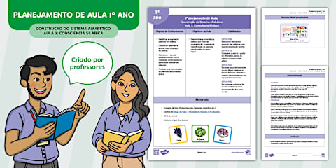 Plano de aula 1º ano - Matemática: contagem e sequência