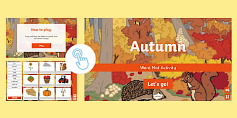 ESL Autumn Vocabulary Game
