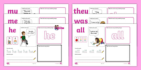 Level 3 Tricky Word Mat