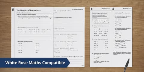 Collect Like Terms Using the ≡ Symbol