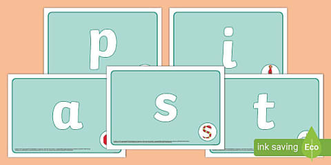 Phase 2 Phonics Modelling Dough Mats