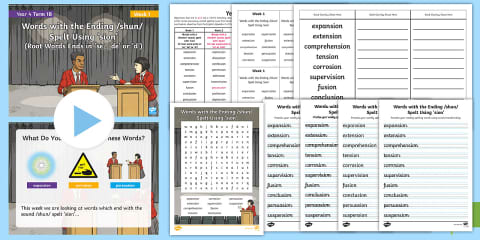 Year 4 Term 2A Week 1 Spelling Pack